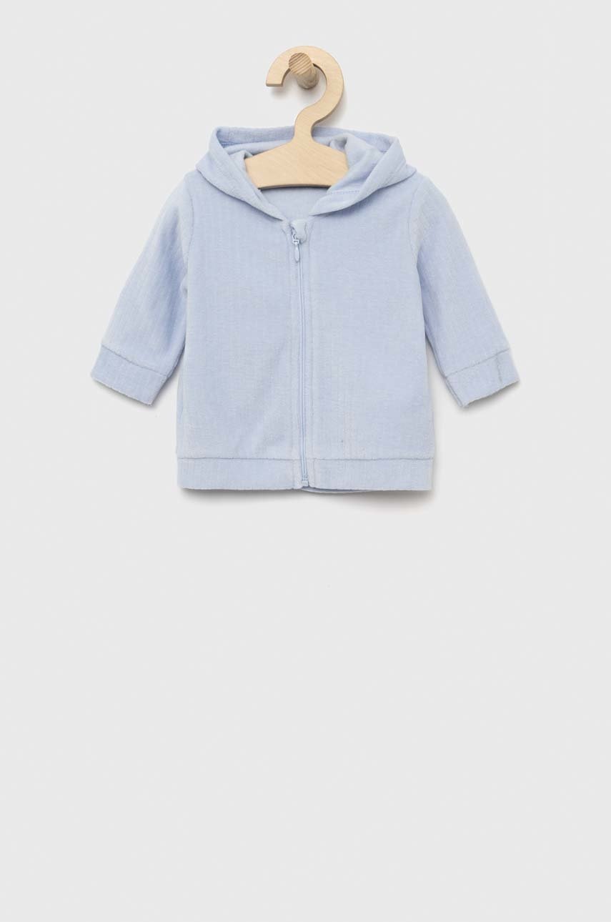 

Кофта для младенцев United Colors of Benetton с капюшоном однотонная
