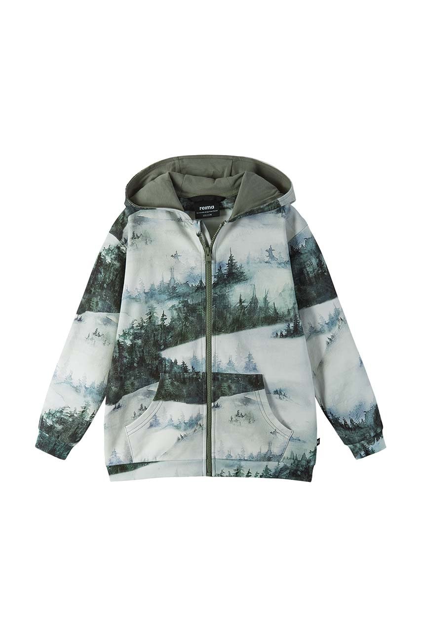 Детская кофта Reima цвет зелёный узор в Луцке Детская кофта Reima цвет зелёный узор в Луцке