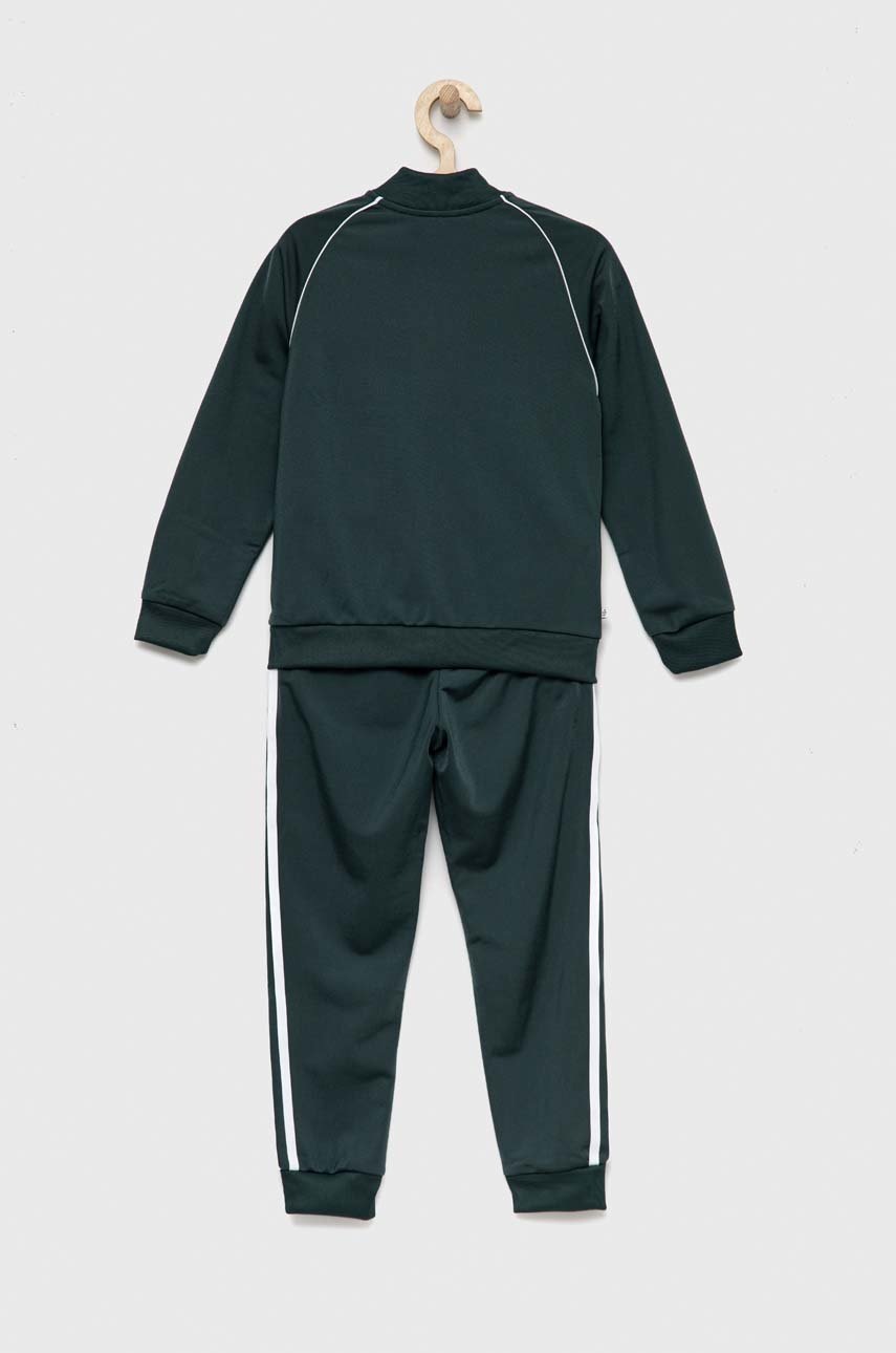 

Детский спортивный костюм adidas Originals цвет зелёный