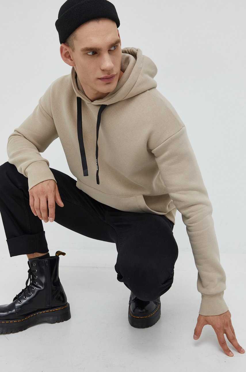 

Суичър Jack & Jones в бежово с изчистен дизайн, Бежов