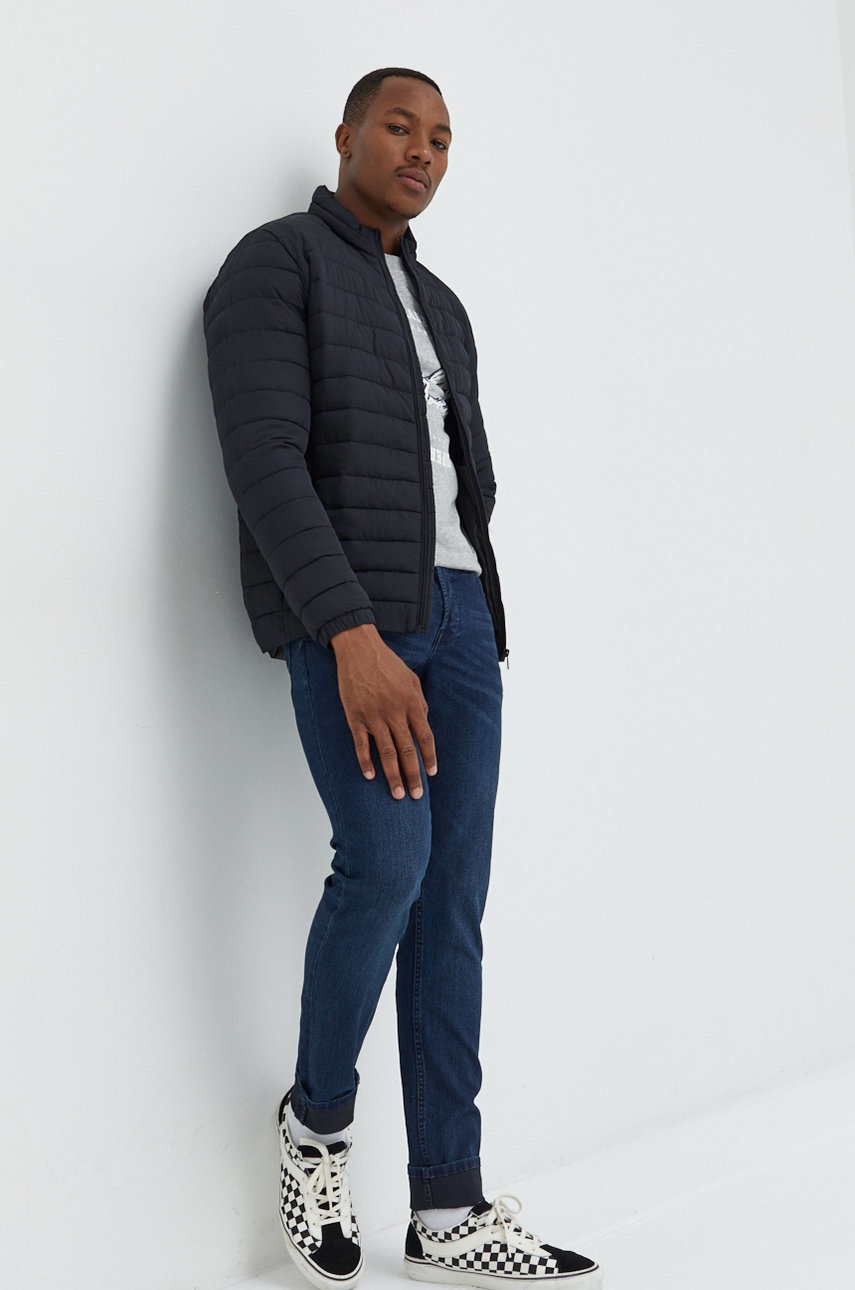 

Кофта Jack & Jones чоловіча колір сірий з принтом