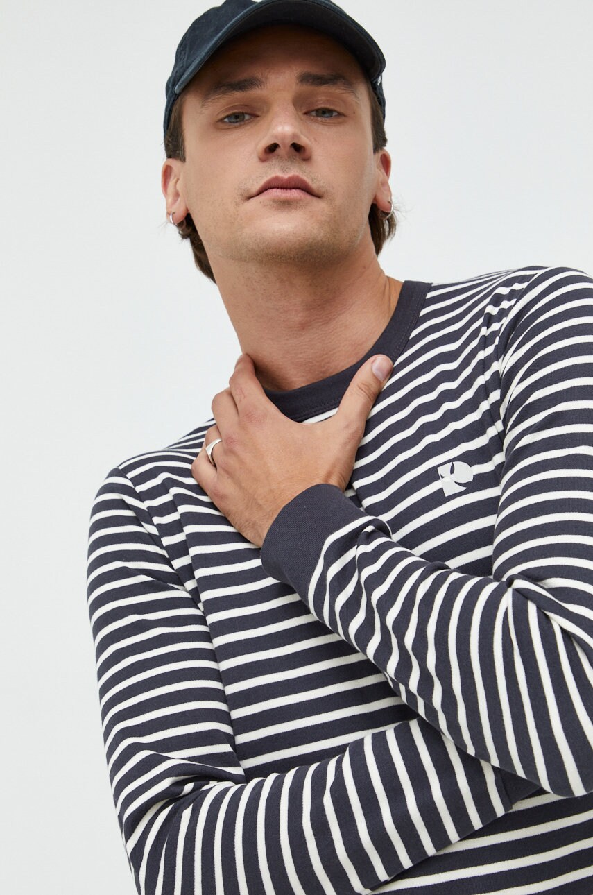Tom tailor longsleeve barbati, culoarea gri, modelator