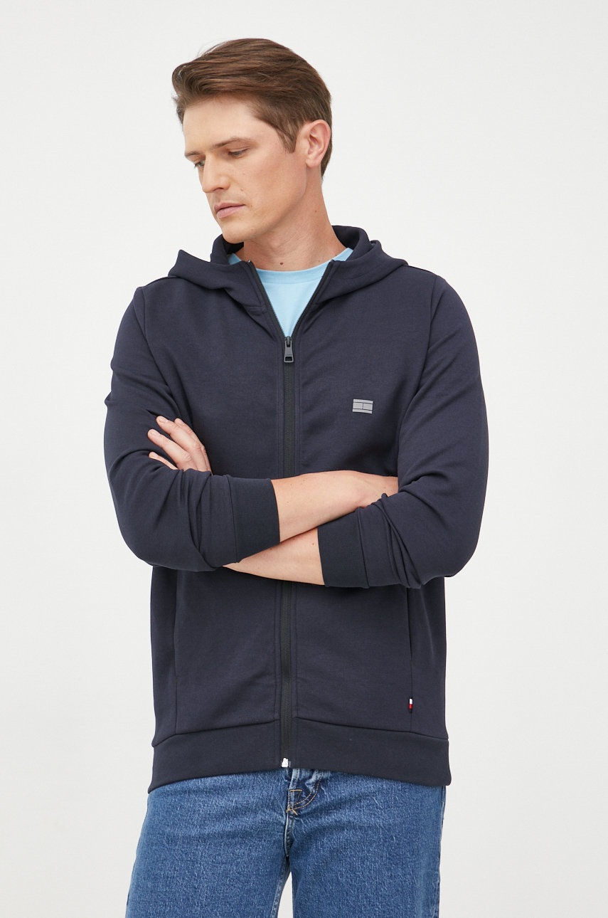 

Кофта Tommy Hilfiger чоловіча колір синій однотонна
