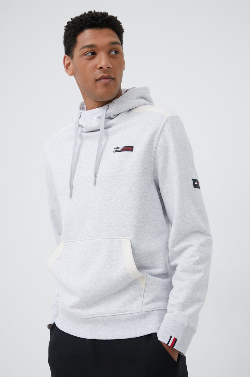 

Кофта Tommy Hilfiger чоловіча колір сірий меланж