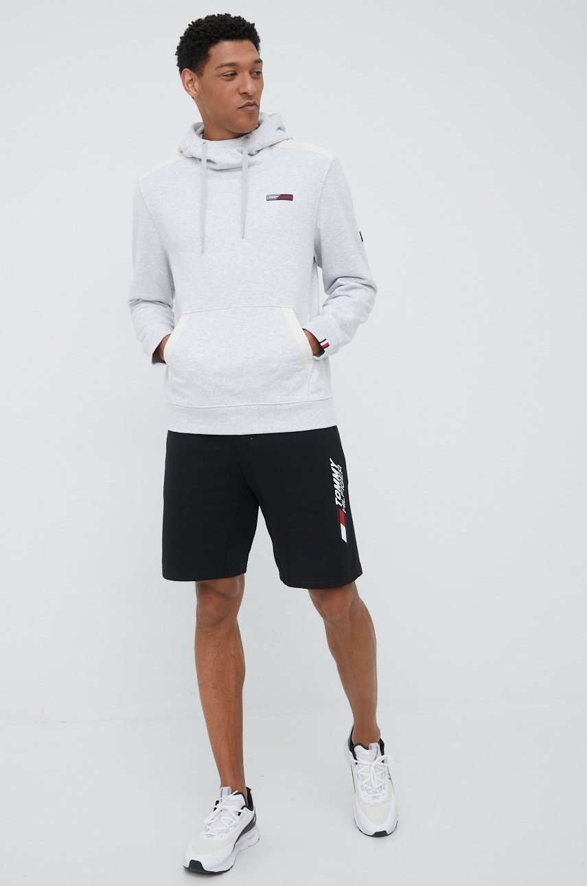 

Кофта Tommy Hilfiger мужская цвет серый меланж