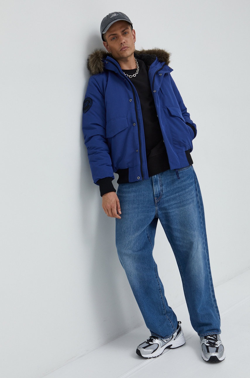 

Кофта Tommy Jeans чоловіча колір чорний з аплікацією