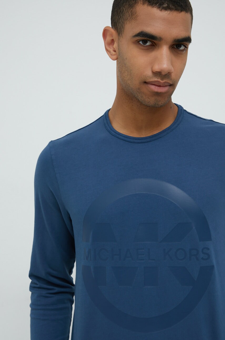Michael kors longsleeve din bumbac cu imprimeu