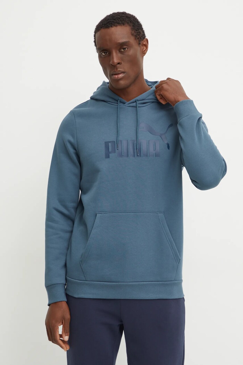 Puma bluza barbati, cu gluga, cu imprimeu