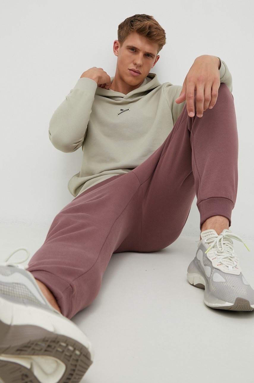 

Кофта Puma мужская цвет бежевый однотонная