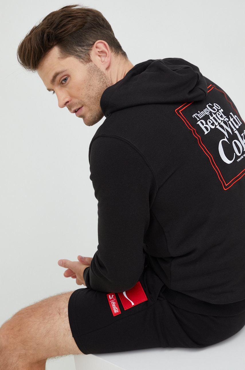 

Кофта Puma Puma X Coca Cola мужская цвет чёрный с аппликацией