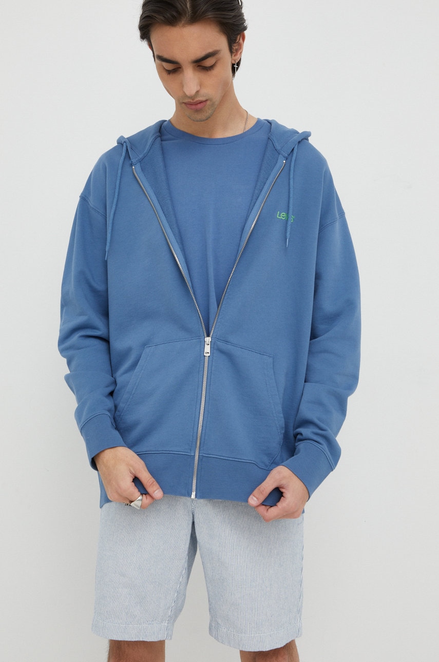 Levi's hanorac de bumbac barbati, , neted