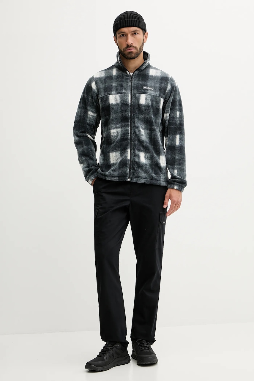 Спортивная кофта Columbia Steens Mtn Print цвет зелёный узор