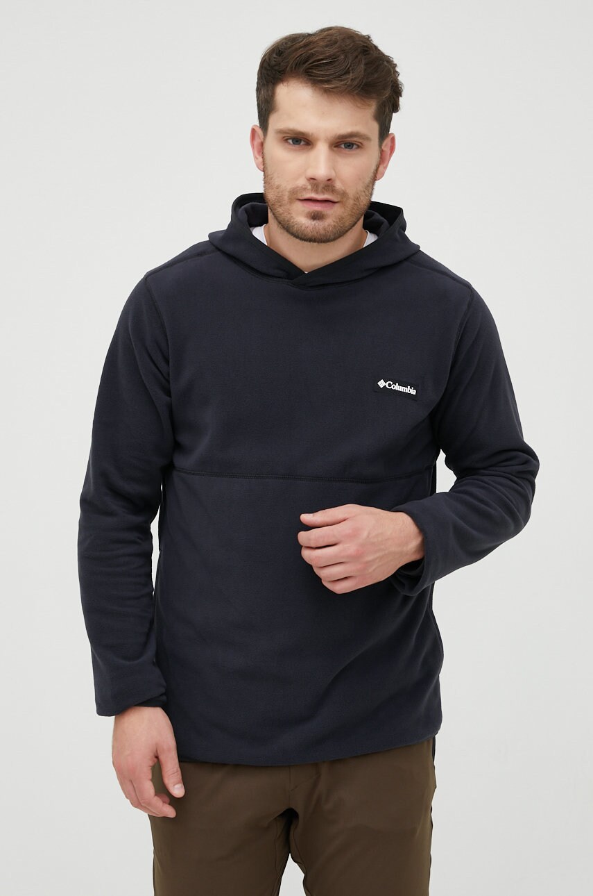 Columbia bluza barbati, culoarea negru, neted