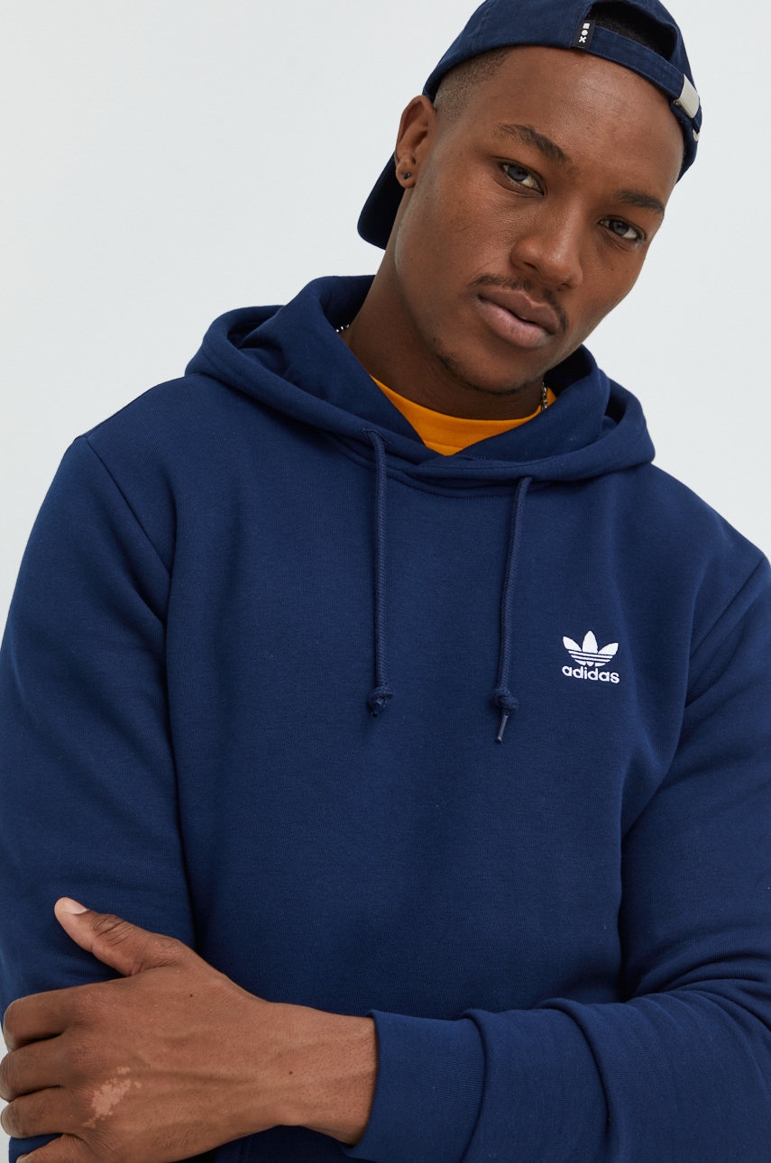 Levně Mikina adidas Originals pánská, tmavomodrá barva, s aplikací