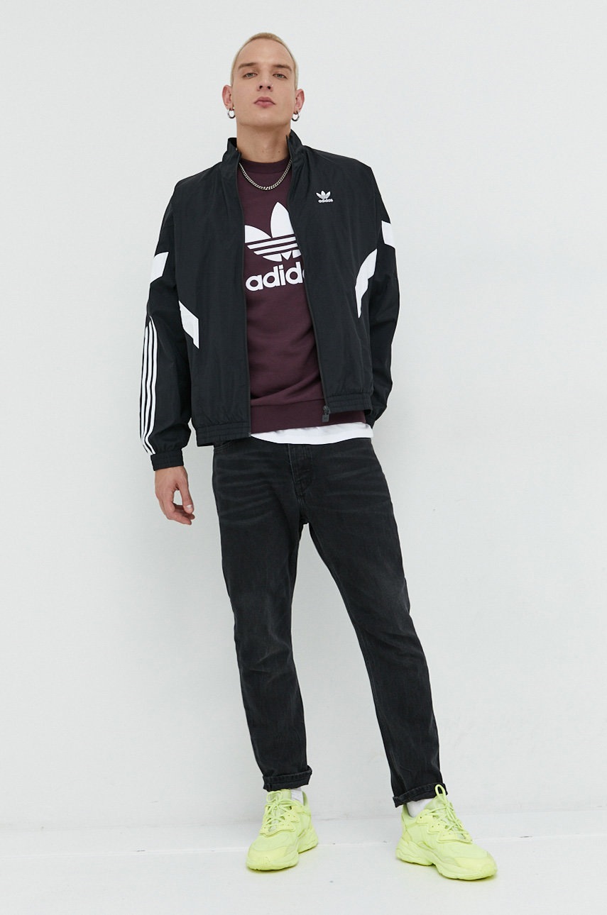 

Куртка adidas Originals мужская цвет чёрный переходная oversize