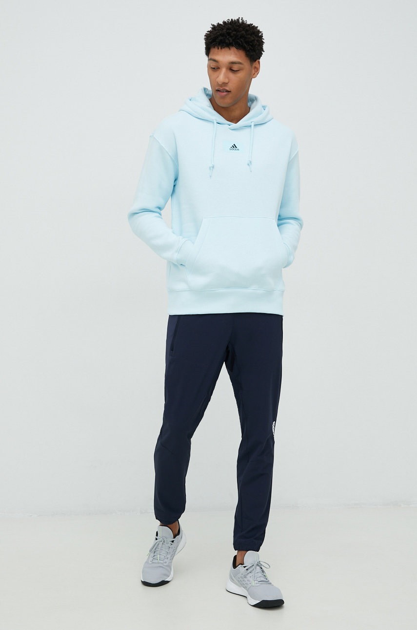 

Кофта adidas чоловіча з капюшоном з принтом