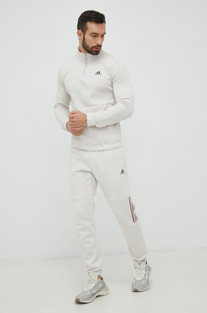 adidas Performance trening barbati, culoarea bej