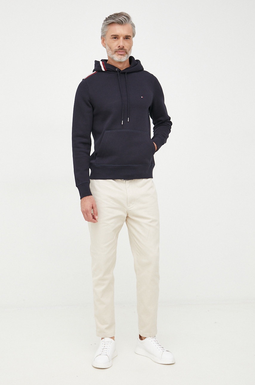 

Кофта Tommy Hilfiger чоловіча колір синій однотонна