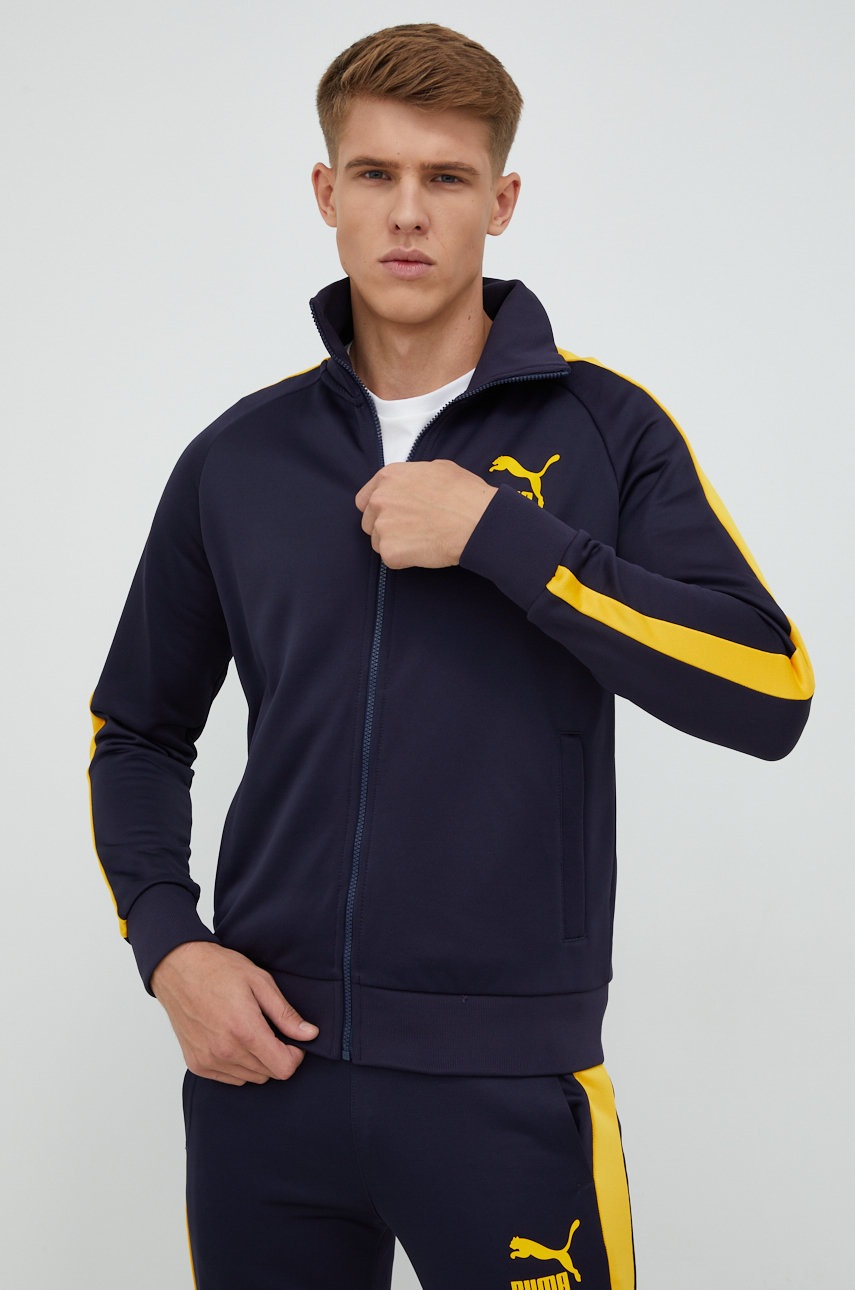 

Суичър Puma в тъмносиньо с принт, Тъмносин