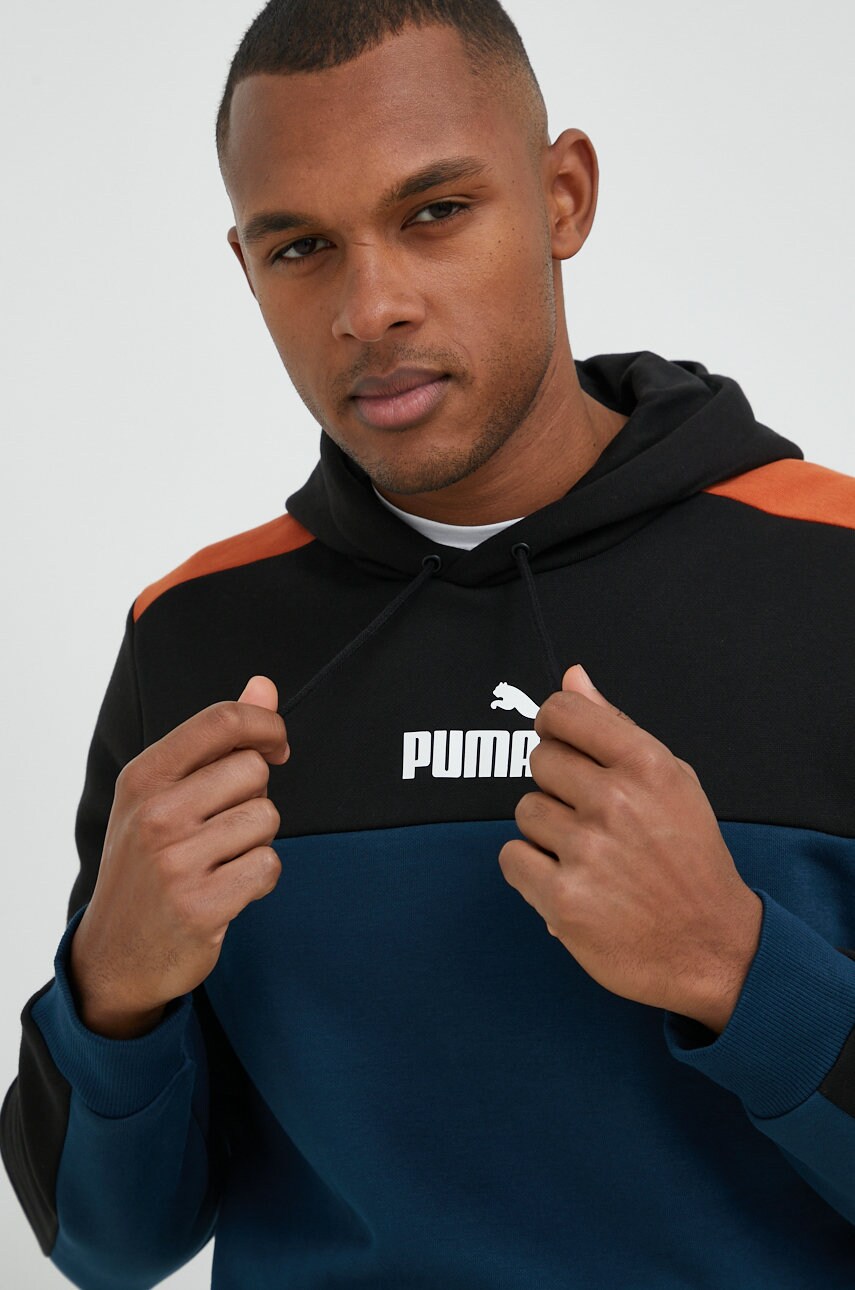 Puma bluza barbati, cu glugă, cu imprimeu