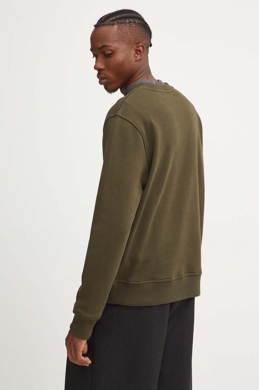 Βαμβακερή μπλούζα Samsoe Samsoe JOEL χρώμα: πράσινο, M22300127 φωτογραφία