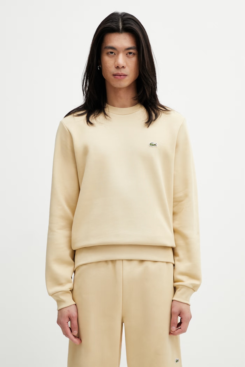 Lacoste bluza z bawełną męska