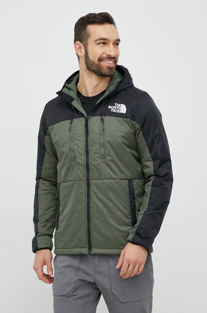 

Яке The North Face в зелено с преходна изолация, Зелен