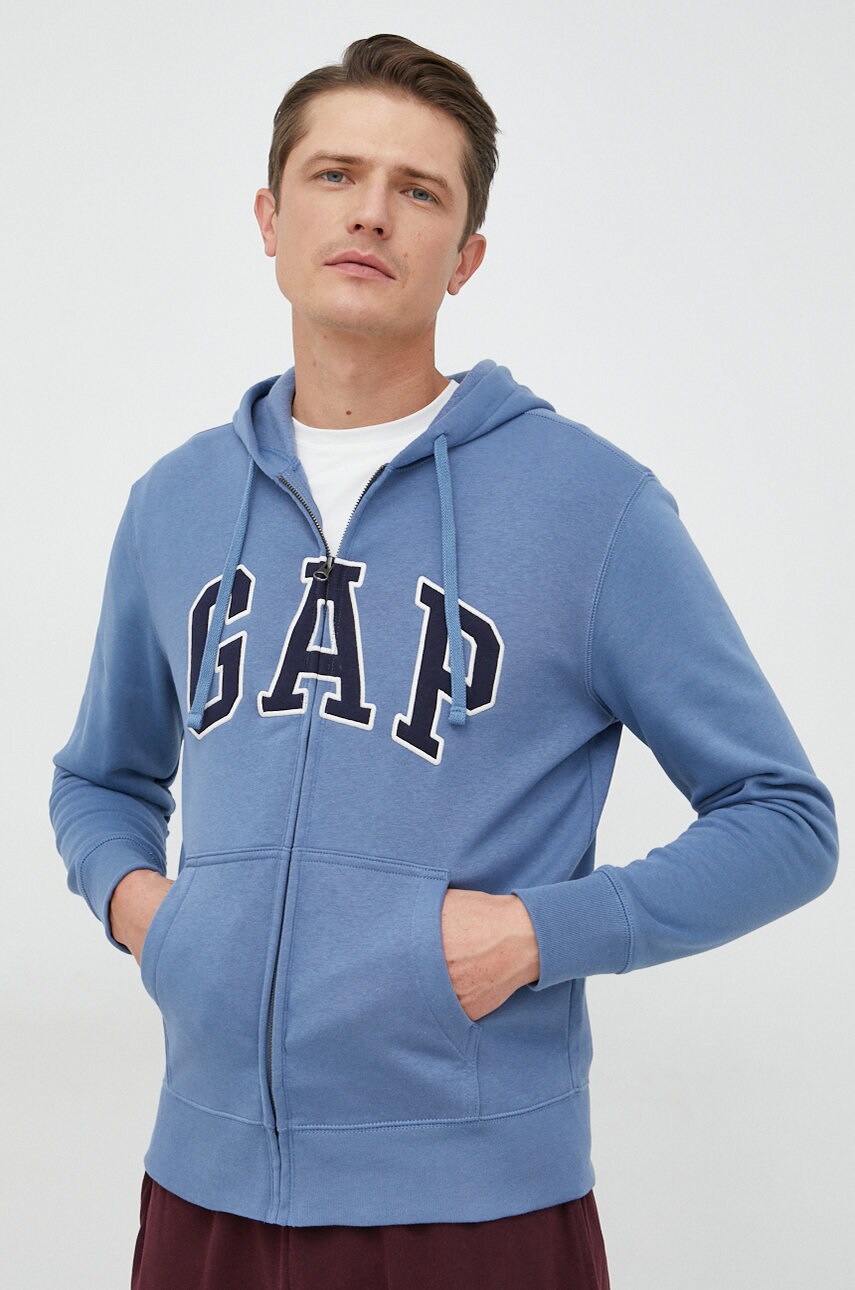 Gap bluza barbati, cu glugă, cu imprimeu