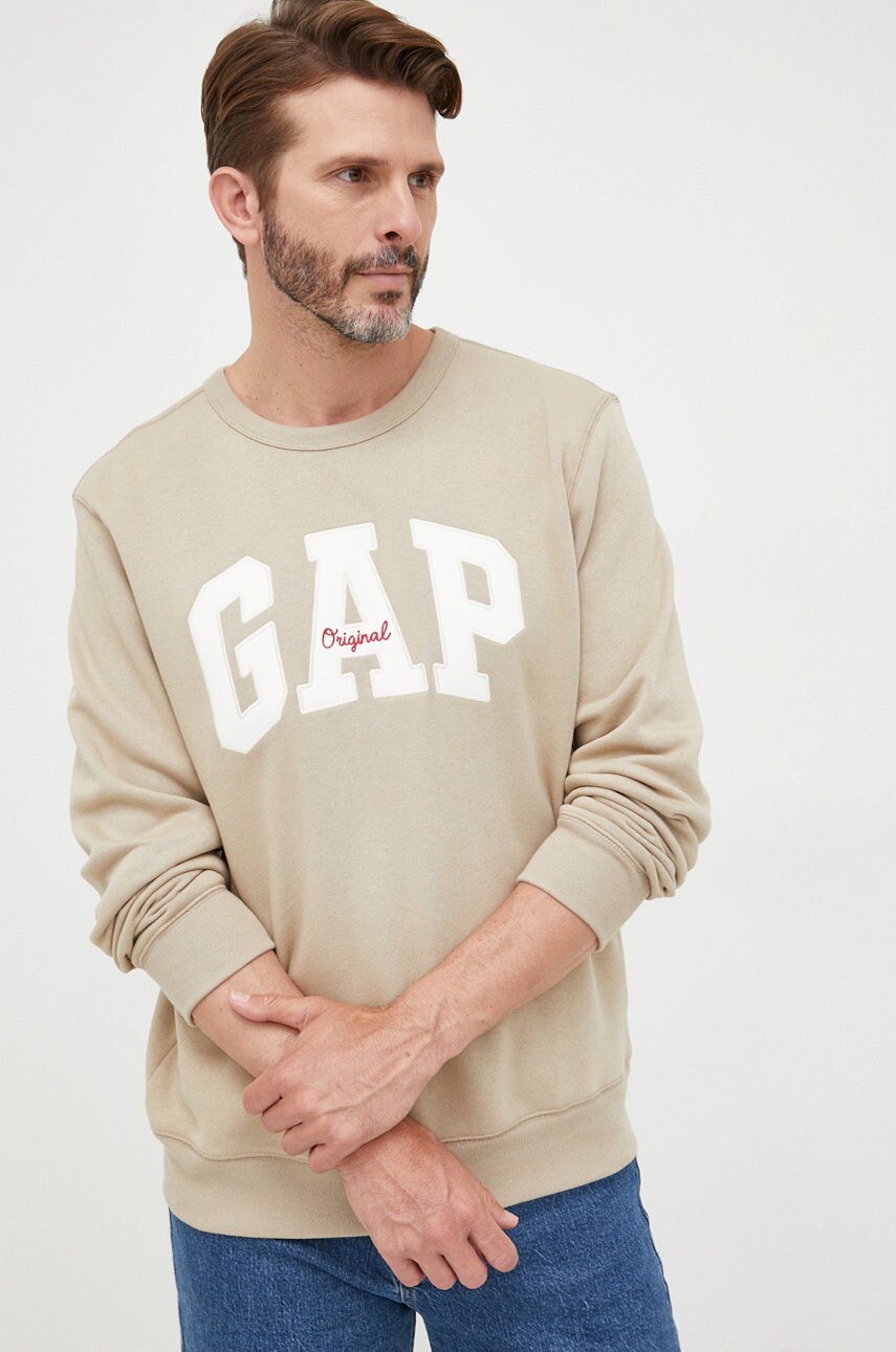 

Суичър GAP в зелено с апликация, Зелен