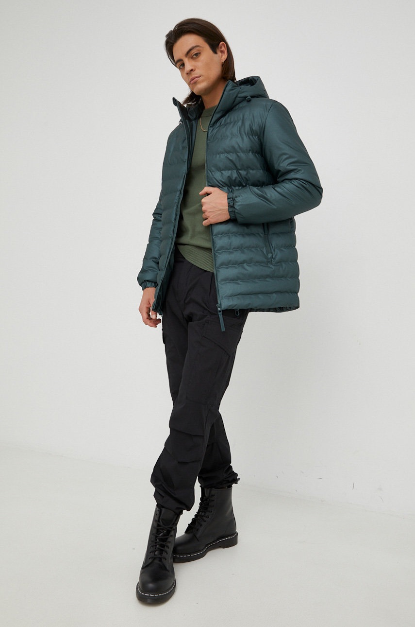 

Хлопковый свитер G-Star Raw мужской цвет зелёный лёгкий
