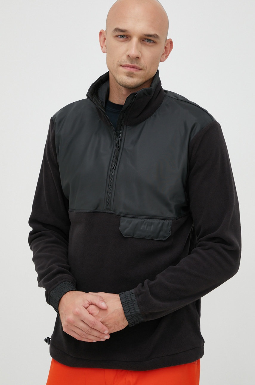 

Кофта Helly Hansen чоловіча колір чорний однотонна 53779-990