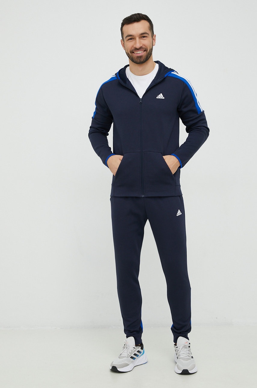 

Анцуг adidas Performance мъжки в тъмносиньо, Тъмносин