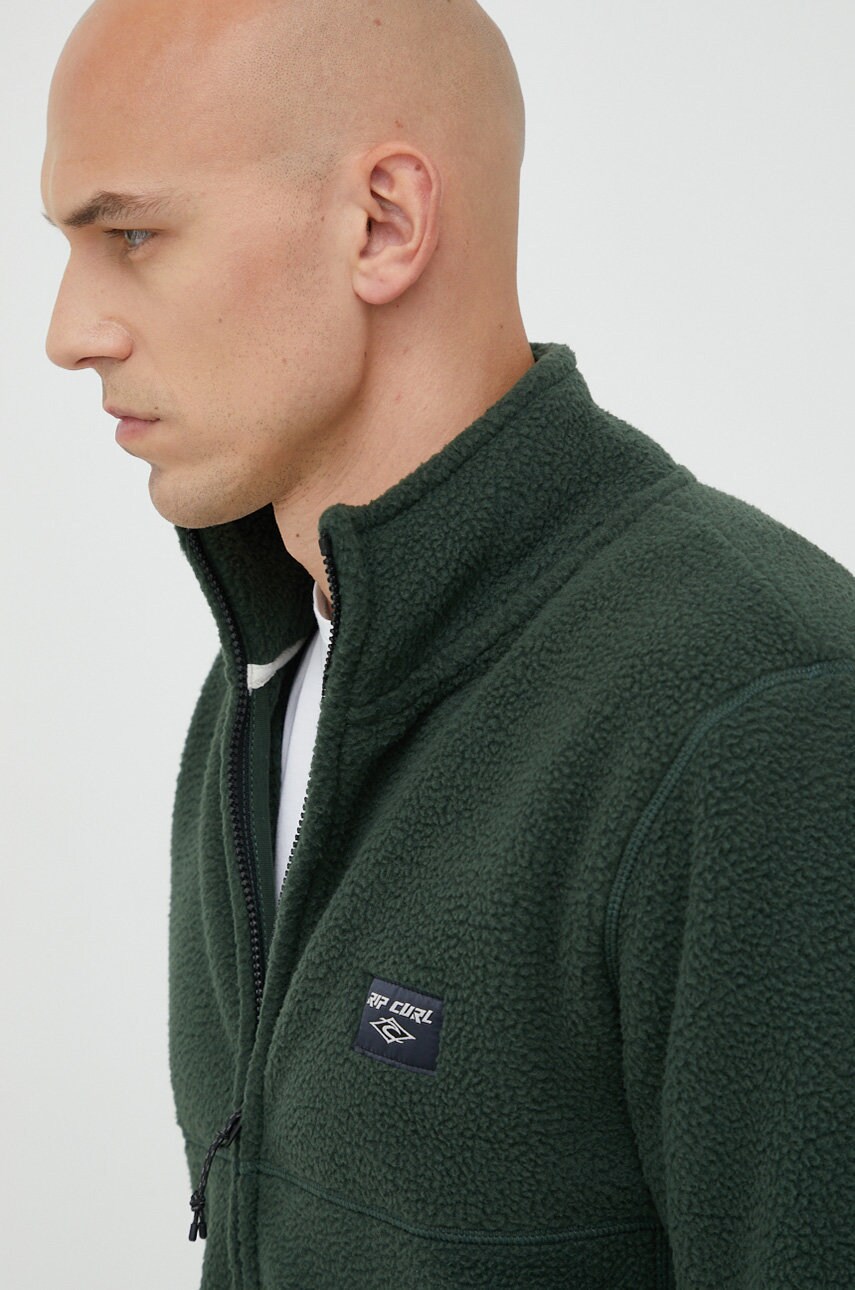 Rip curl hanorac rincon barbati, culoarea verde, neted