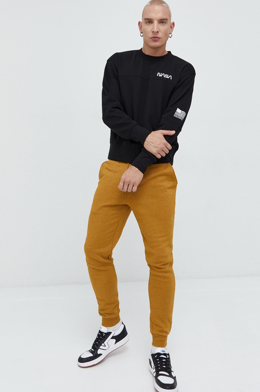 

Кофта Jack & Jones Jconasa чоловіча колір чорний з аплікацією