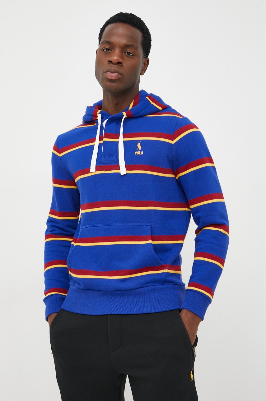 

Кофта Polo Ralph Lauren чоловіча колір синій візерунок