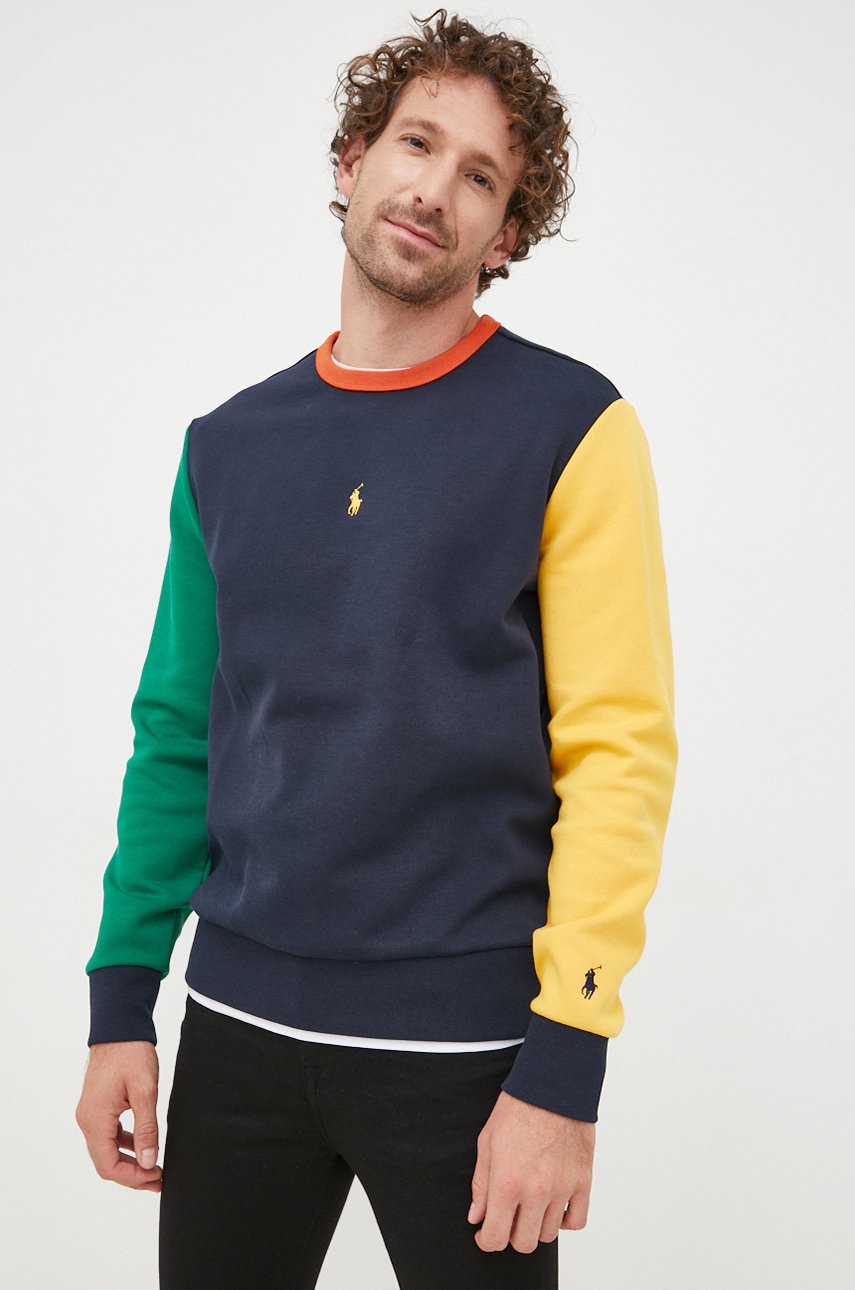 

Суичър Polo Ralph Lauren в тъмносиньо с изчистен дизайн, Тъмносин