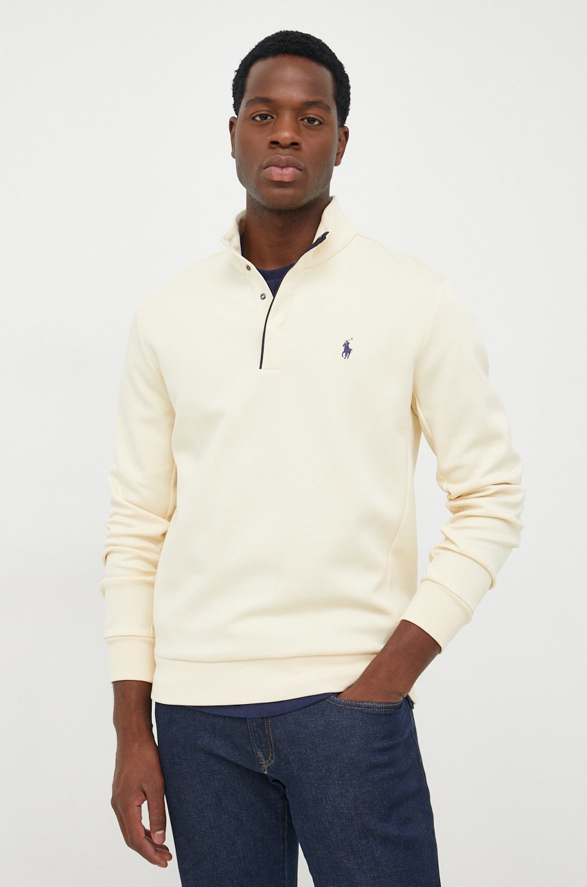 

Суичър Polo Ralph Lauren в бежово с изчистен дизайн, Бежов
