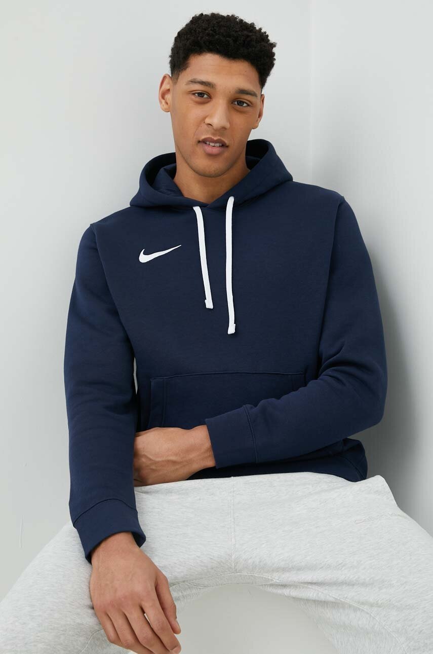 

Суичър Nike в тъмносиньо с качулка с изчистен дизайн, Тъмносин
