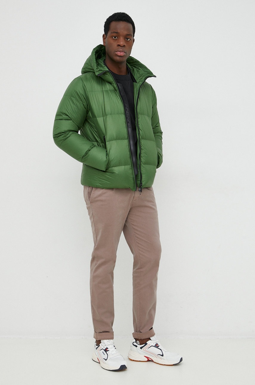 

Кофта United Colors of Benetton чоловіча колір чорний однотонна