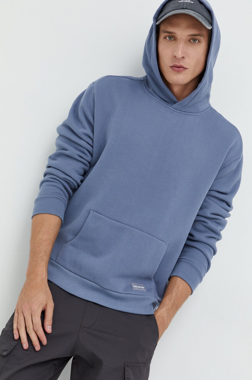Hollister co. bluza barbati, cu glugă, neted