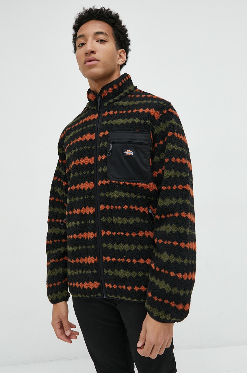 

Суичър Dickies в черно с десен, Черен