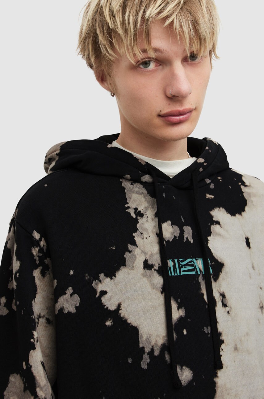 

Хлопковая кофта AllSaints мужская узор