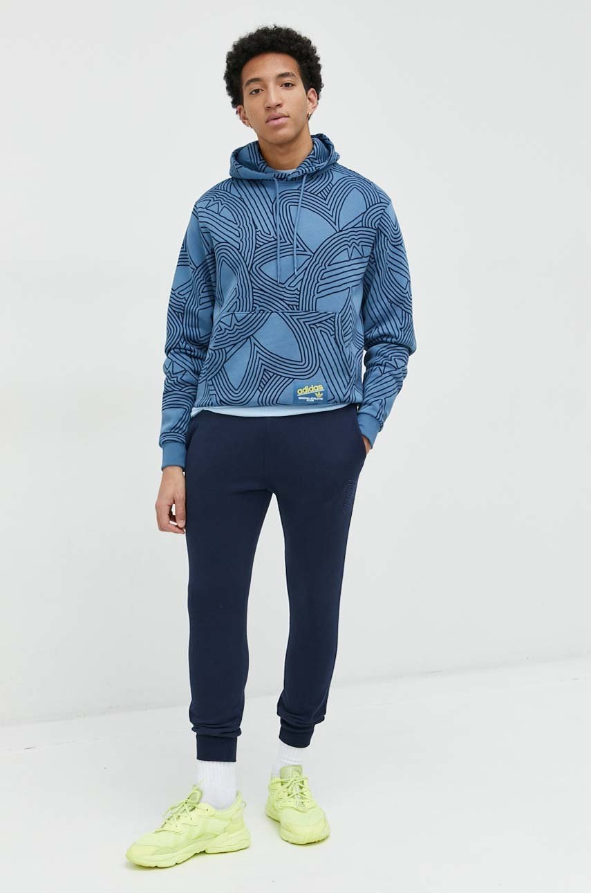 

Кофта adidas Originals мужская с капюшоном узор