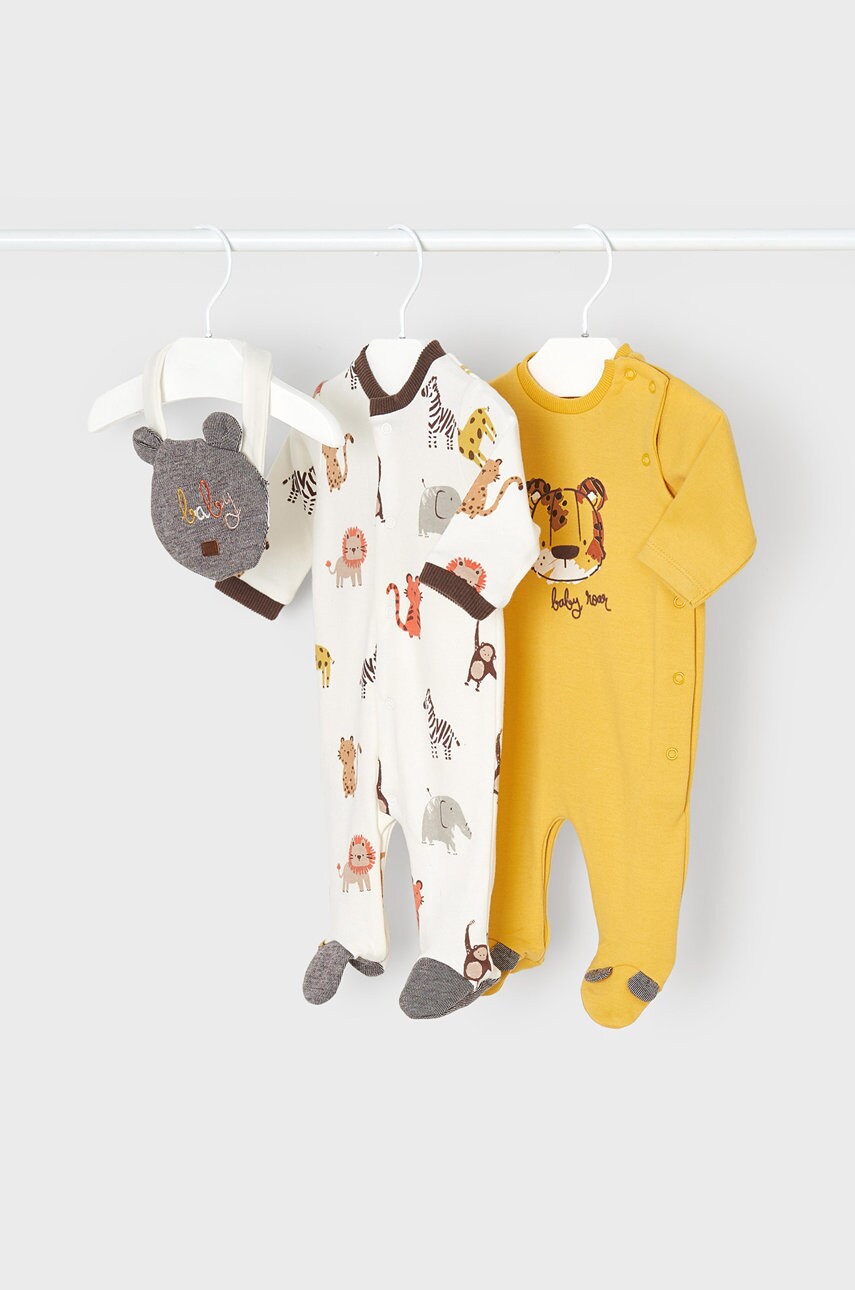 

Mayoral Newborn Повзунки для немовлят (2-pack) + śliniak