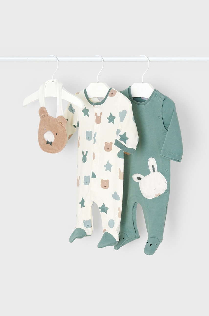 

Mayoral Newborn Ползунки для младенцев (2-pack) + śliniak