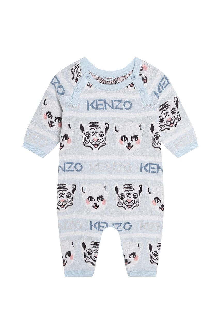 Kenzo Kids Дитячі бавовняні повзунки Kenzo Kids Дитячі бавовняні повзунки