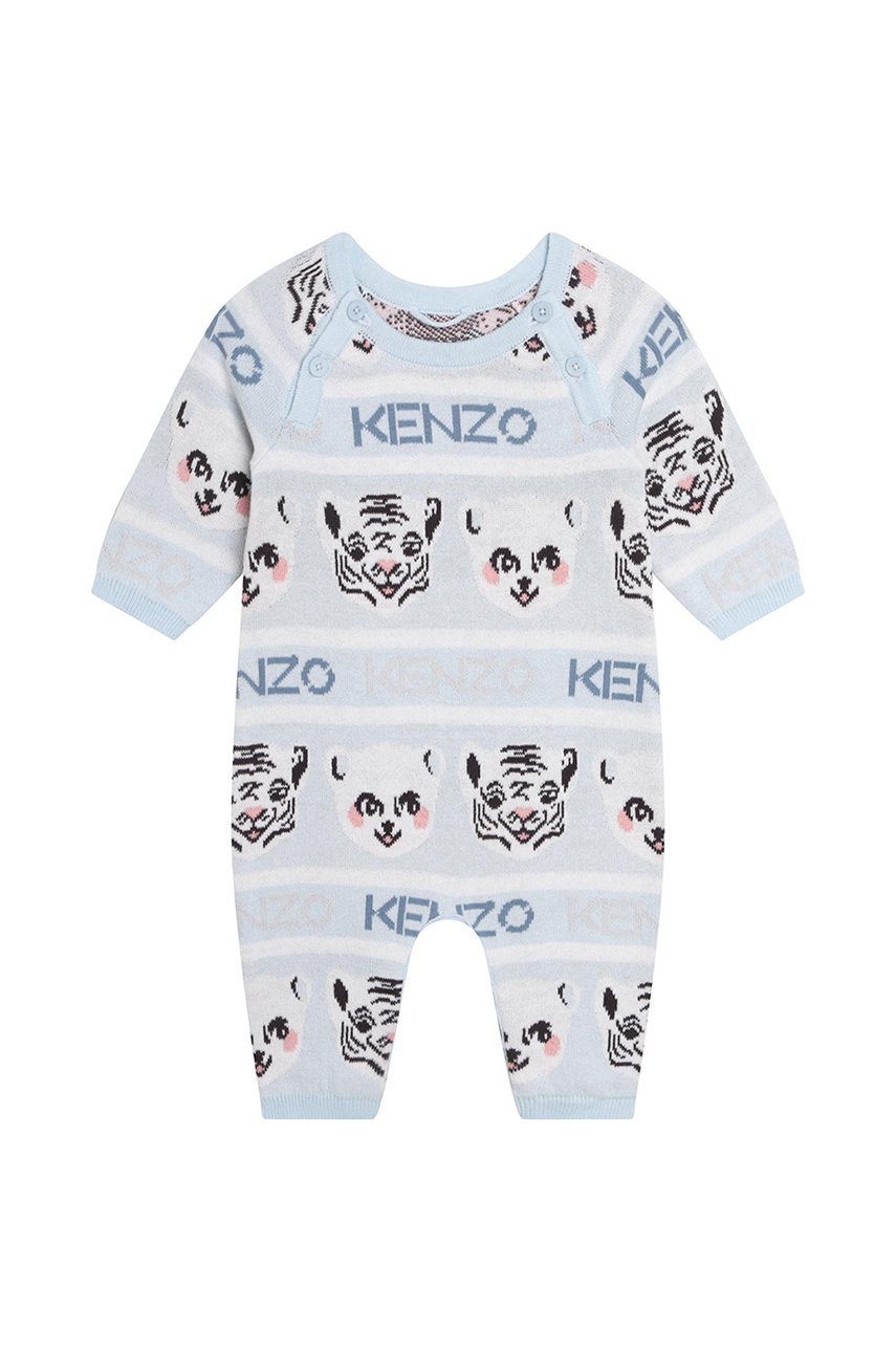 Kenzo Kids Дитячі бавовняні повзунки Kenzo Kids Дитячі бавовняні повзунки