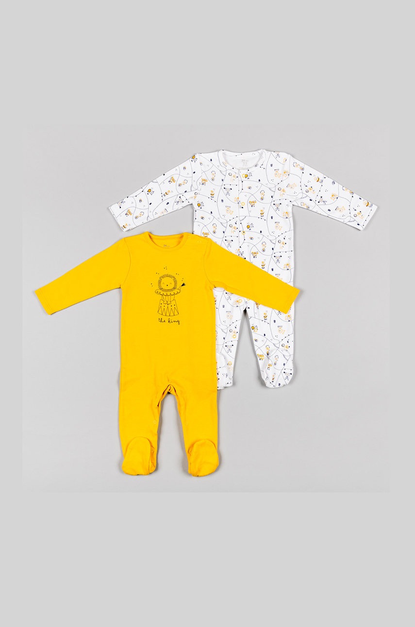 

zippy Бебешки памучни ританки (2 броя), Жълт