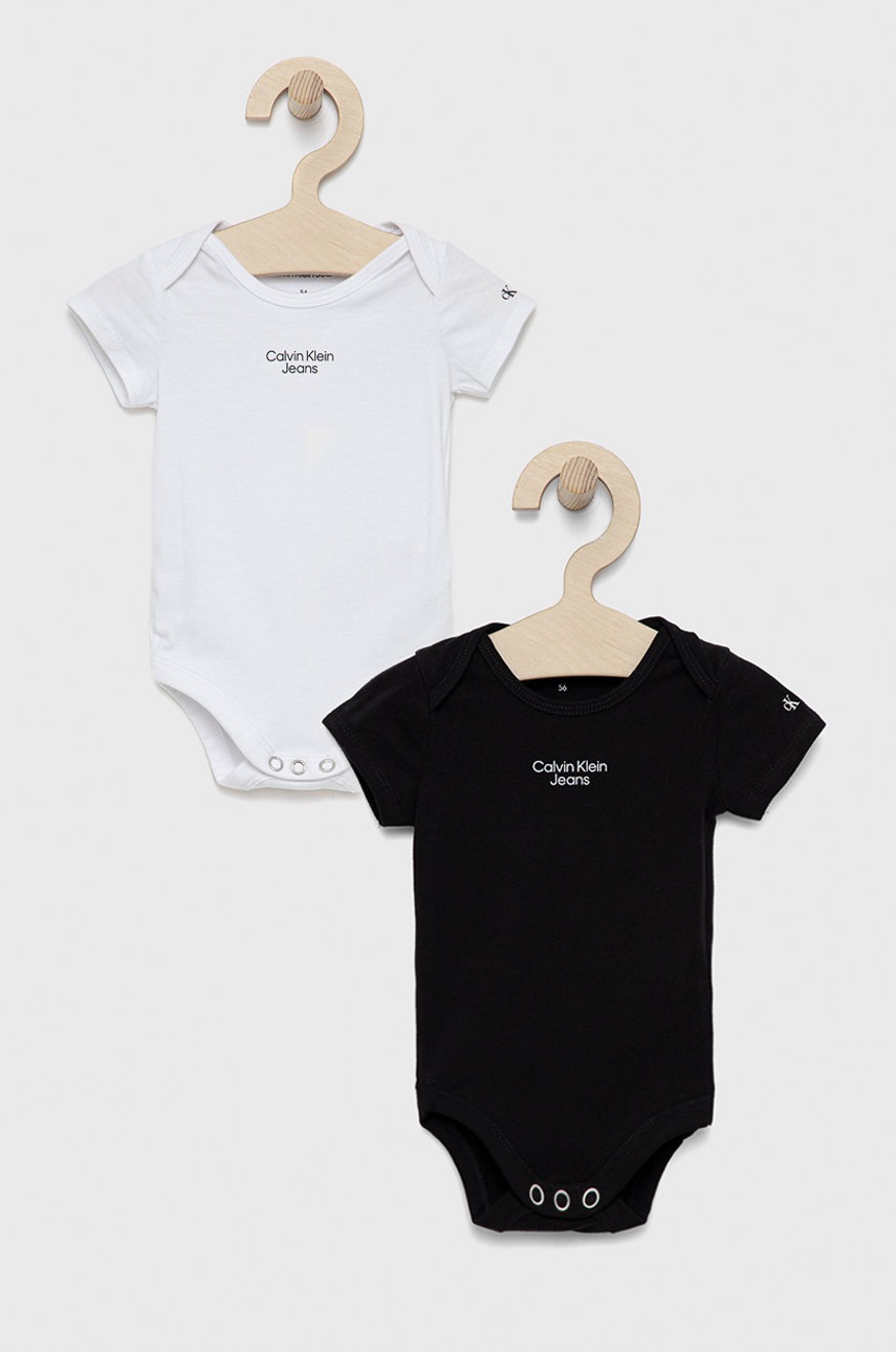 

Бебешко боди Calvin Klein Jeans (2-pack), Многоцветен