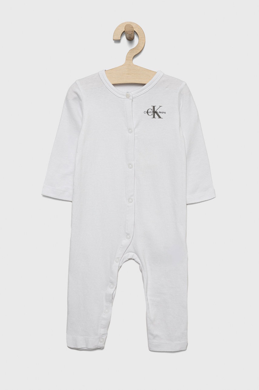 

Calvin Klein Jeans Бебешки ританки, Бял